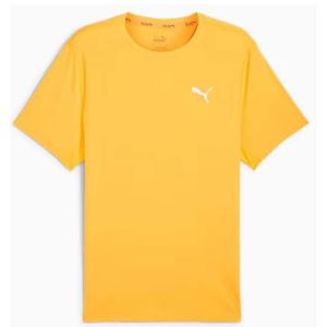 Puma Favorite Velocity Short Sleeve T-shirt Geel S Man