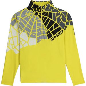 Spyder - Legacy - Sweatshirt - Geel - Met Halve Rits