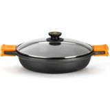 BRA Kookpot A270530 (30 cm) - Zwart Aluminium