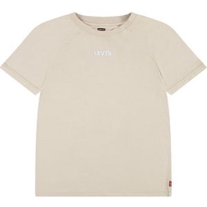 Levi´s ® Kids Lived-in Short Sleeve T-shirt Beige 8 Years