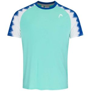 Head Racket Topspin Short Sleeve T-shirt Groen,Blauw M Man