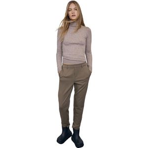 Object Lisa Slim Fit Pants Bruin 38 Vrouw