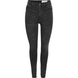 Noisy May Callie Skinny Fit Vi481bl High Waist Jeans Grijs 25 / 30 Vrouw
