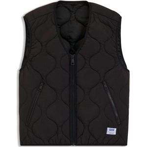 Hugo - Bocolino2531 - Gilet - Blauw - Relaxed Fit - Gerecycled Polyamide