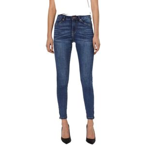 Vero Moda Tilde Midrise Slim Ankle Zip Jeans Blauw 2XS / 30 Vrouw