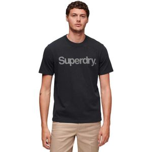 Superdry Core Logo City Short Sleeve T-shirt Zwart S Man