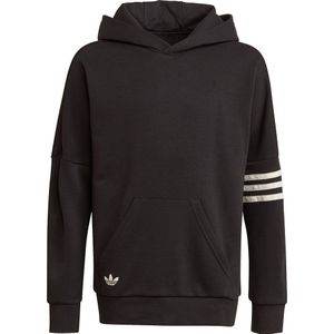 Adidas Originals Adicolor Hoodie Zwart 7-8 Years Meisje