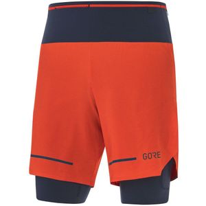 Gore® Wear Ultimate 2 In 1 Shorts Oranje S Man