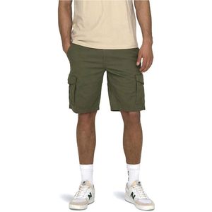 Only & Sons Dean Mike Life 0032 Cargo Shorts Groen S Man