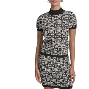 Dkny Logo Jacquard Trui