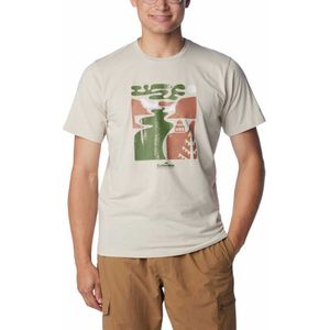 Columbia Sun Trek™ Short Sleeve T-shirt Beige 2XL Man