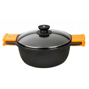 Bra Efficient Hoog+deksel 24 Cm Pot