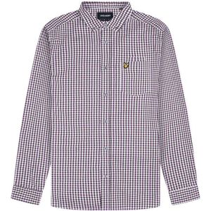 Lyle & Scott Gingham Overhemd Met Lange Mouwen