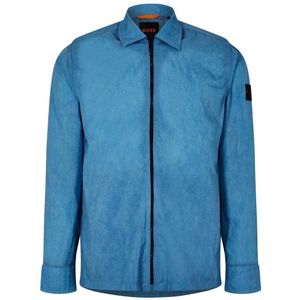 Boss Lovvy 10242055 Long Sleeve Shirt Blauw L Man