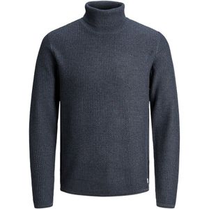 Jack & Jones Turtleneck Sweater Carlos Blauw M Man