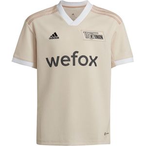 Adidas Fc Union Berlin 22/23 Junior Short Sleeve T-shirt Away Beige 9-10 Years