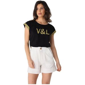 Victorio & Lucchino - 3544707 - Korte Broek - Wit - Casual - Katoen