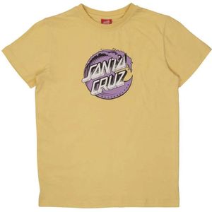 Santa Cruz Stipple Wave Dot Front T-shirt Met Korte Mouwen