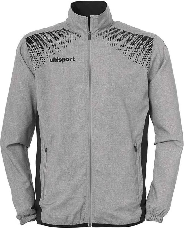 Uhlsport - Goal Präsentationsjacke - Donkergrijs Melange/Zwart