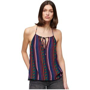 Superdry Printed Beach Halter Mouwloze Blouse