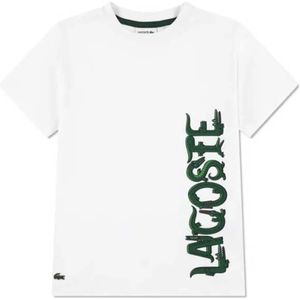 Lacoste Kids Croc Letter Graphic T-shirt Met Korte Mouwen