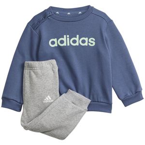 Adidas Lineage French Terry Joggers Blauw 6-9 Months Jongen