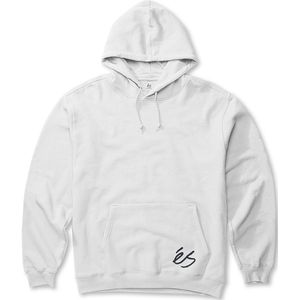 ES 95 Hoodie - Heather Grey - Premium Heren Pullover Sweatshirt