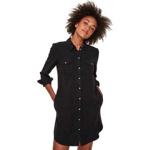 Vero Moda Silla Short Dress Zwart 2XL Vrouw
