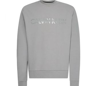 Calvin Klein Matt Shine Split Logo Sweatshirt