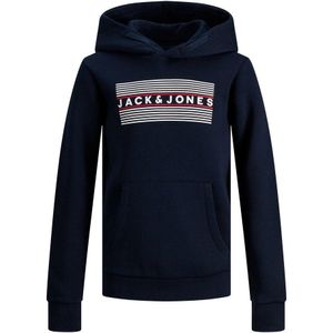 Jack & Jones Corp Logo Hoodie Blauw 14 Years Jongen