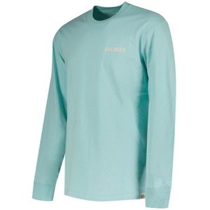 Dickies Hays Long Sleeve T-shirt Groen,Blauw S Man