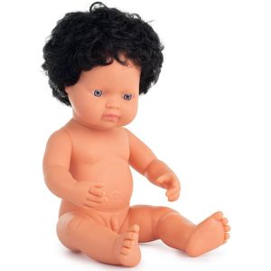 Miniland Moreno Rizad 38 Cm Baby Doll Oranje