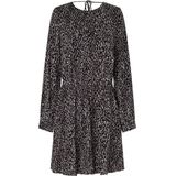 Pepe Jeansvoor vrouwen. PL953445 Azalea jurk zwart (L), Casual, Viscose, Lange mouwen