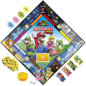 Monopoly Junior Super Mario Spanish Board Game Refurbished Veelkleurig