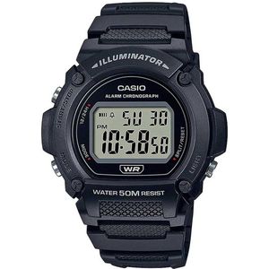 Casio W-219h-1a Collection Watch Zwart