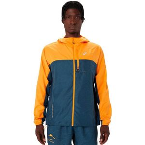Asics Fujitrail Packable Windbreaker Jacket Oranje M Man
