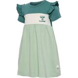 Hummel - Talya Dress - Kinderjurk - Silt Green - Kortarm - 0-3 maanden