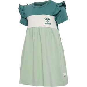Hummel - Talya Dress - Kinderjurk - Silt Green - Kortarm - 0-3 maanden