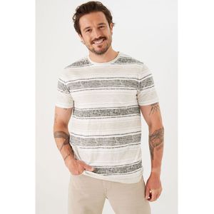 Garcia O41005 Short Sleeve T-shirt Beige XL Man