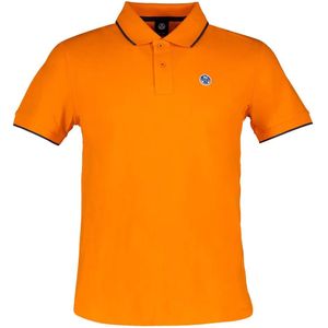 North Sails Logo Korte Mouw Poloshirt