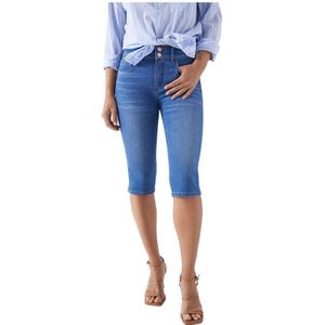 Salsa Jeans Secret Denim Shorts Blauw 27 Vrouw