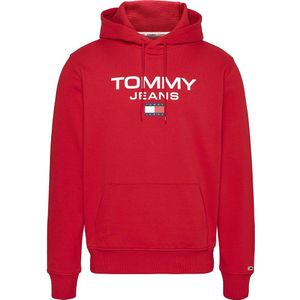 Tommy Jeans Regular Entry Hoodie Rood XL Man