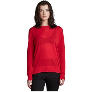 G-star Core Round Neck Sweater Rood S Vrouw