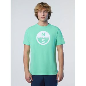 North Sails Basic Short Sleeve T-shirt Groen L Man