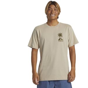 Quiksilver Tropical Breeze Short Sleeve T-shirt Beige S Man