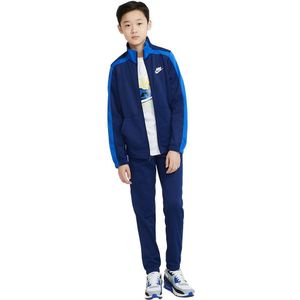 Nike Sportswear Tracksuit Blauw 10-12 Years