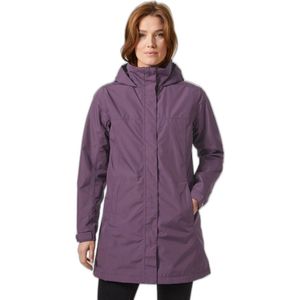 Helly Hansen Aden Insulated Long Parka Paars XL Vrouw