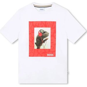 Boss J51026 T-shirt Met Korte Mouwen