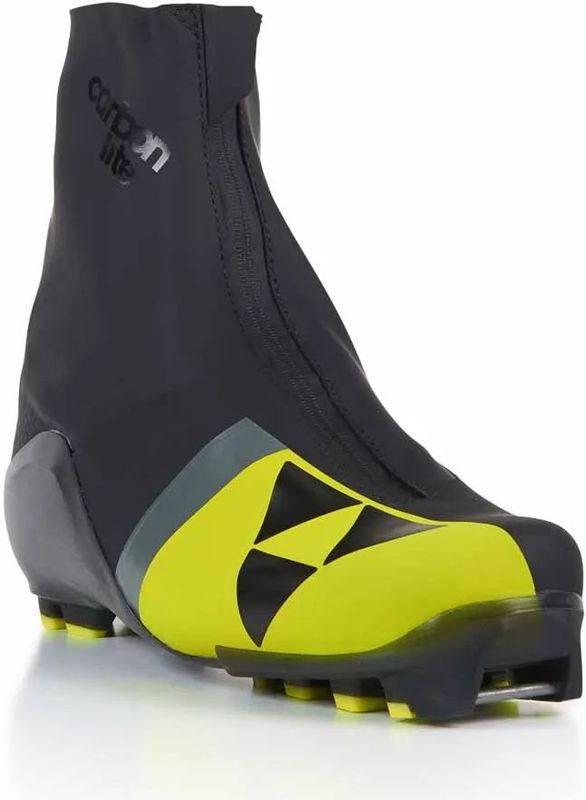 Fischer - Carbonlite Classic - Langlaufschoenen - Neongeel en Zwart