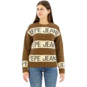 Pepe Jeans Helmi Trui Bruin Vrouw